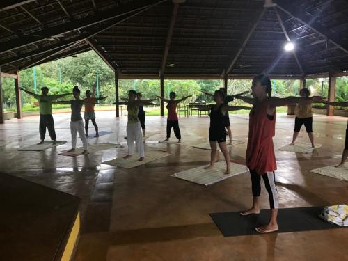 lezione di Yoga